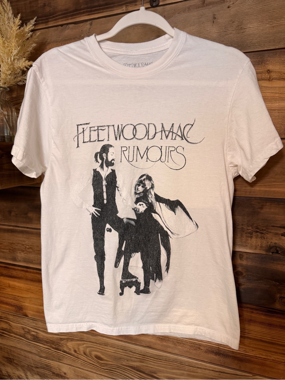 Fleetwood Mac Rumours Graphic Band Tee White Size Small